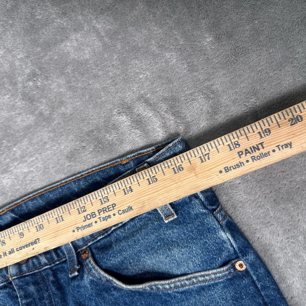 Vintage Levis Jeans Mens 35x30 (Fits 33x29) 505 Orange Tab 90s Made in USA - Picture 6 of 16